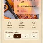 grandmas recipe pantry recipe actions